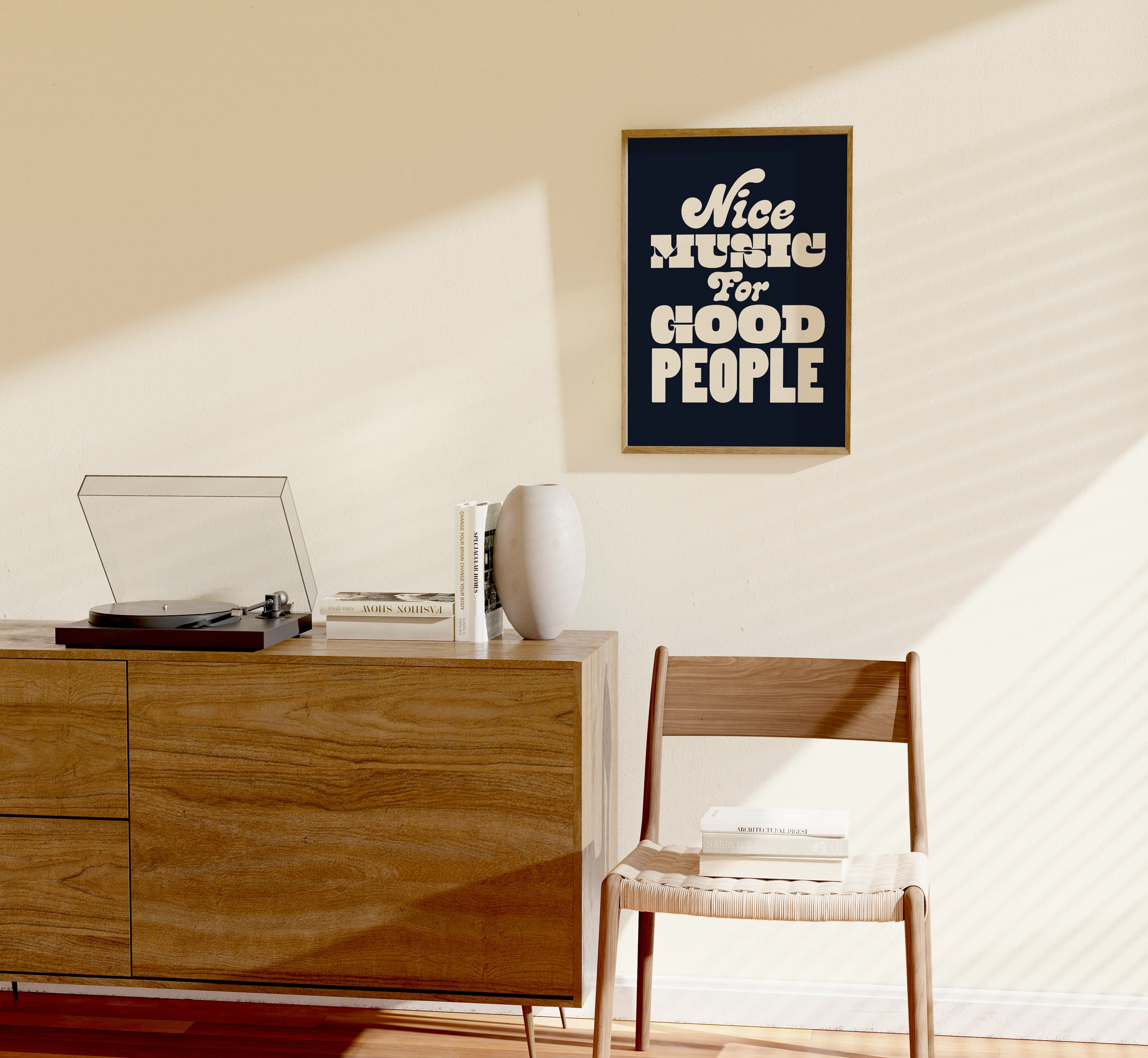 Nice Music For Good People Print