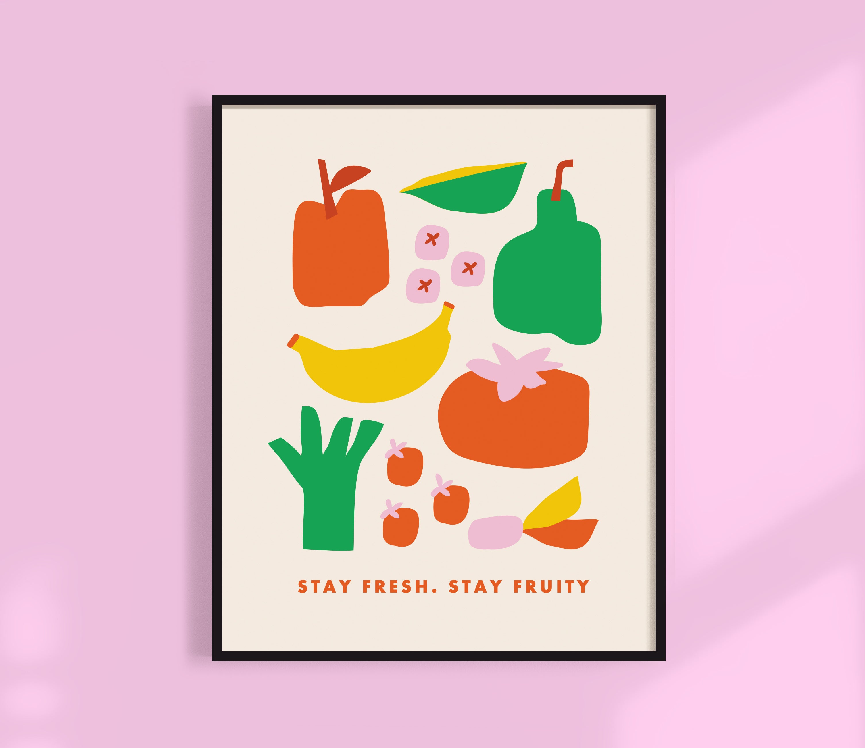 Stay Fruity - Fruit Market Print