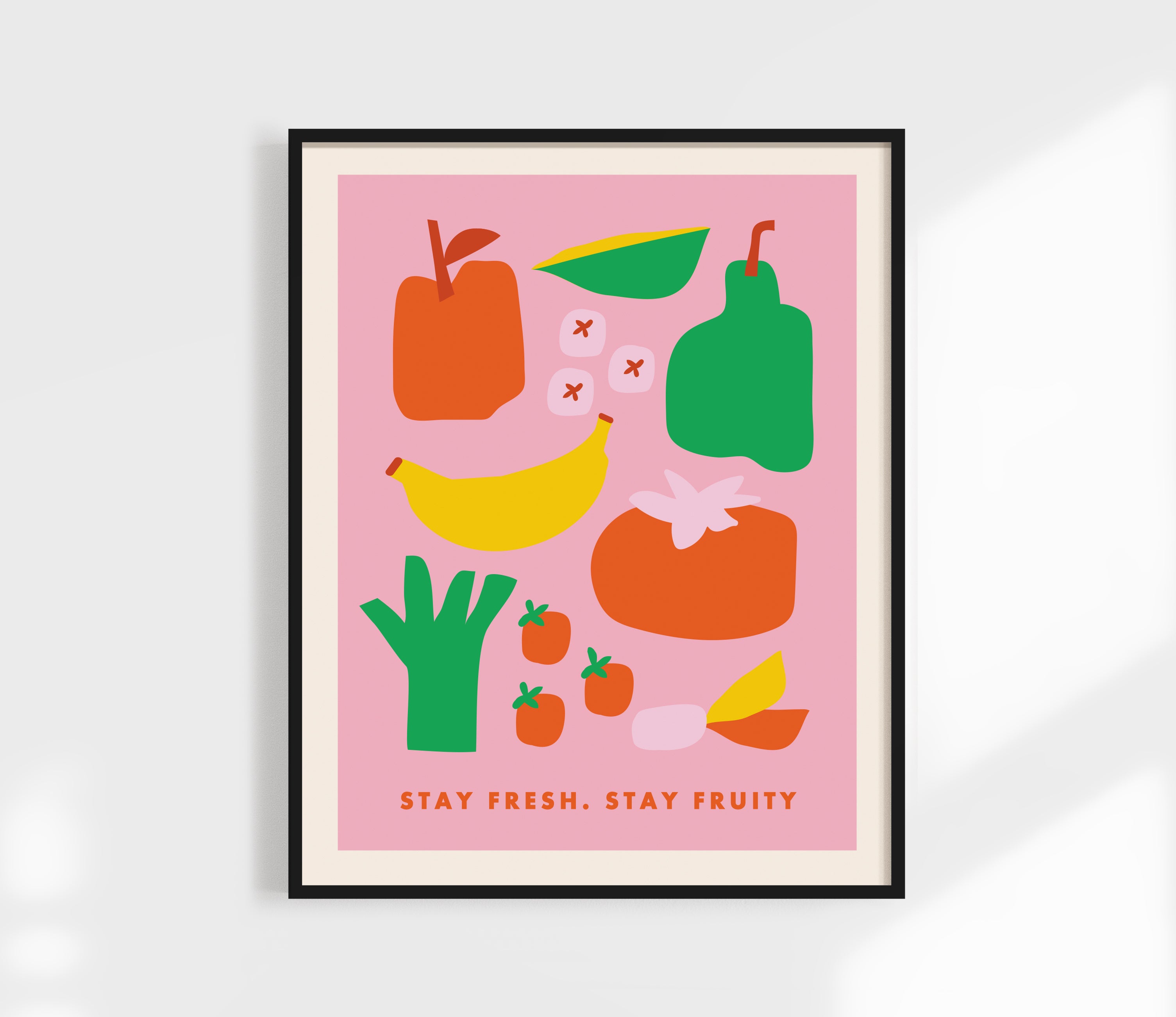 Stay Fruity - Fruit Market Print