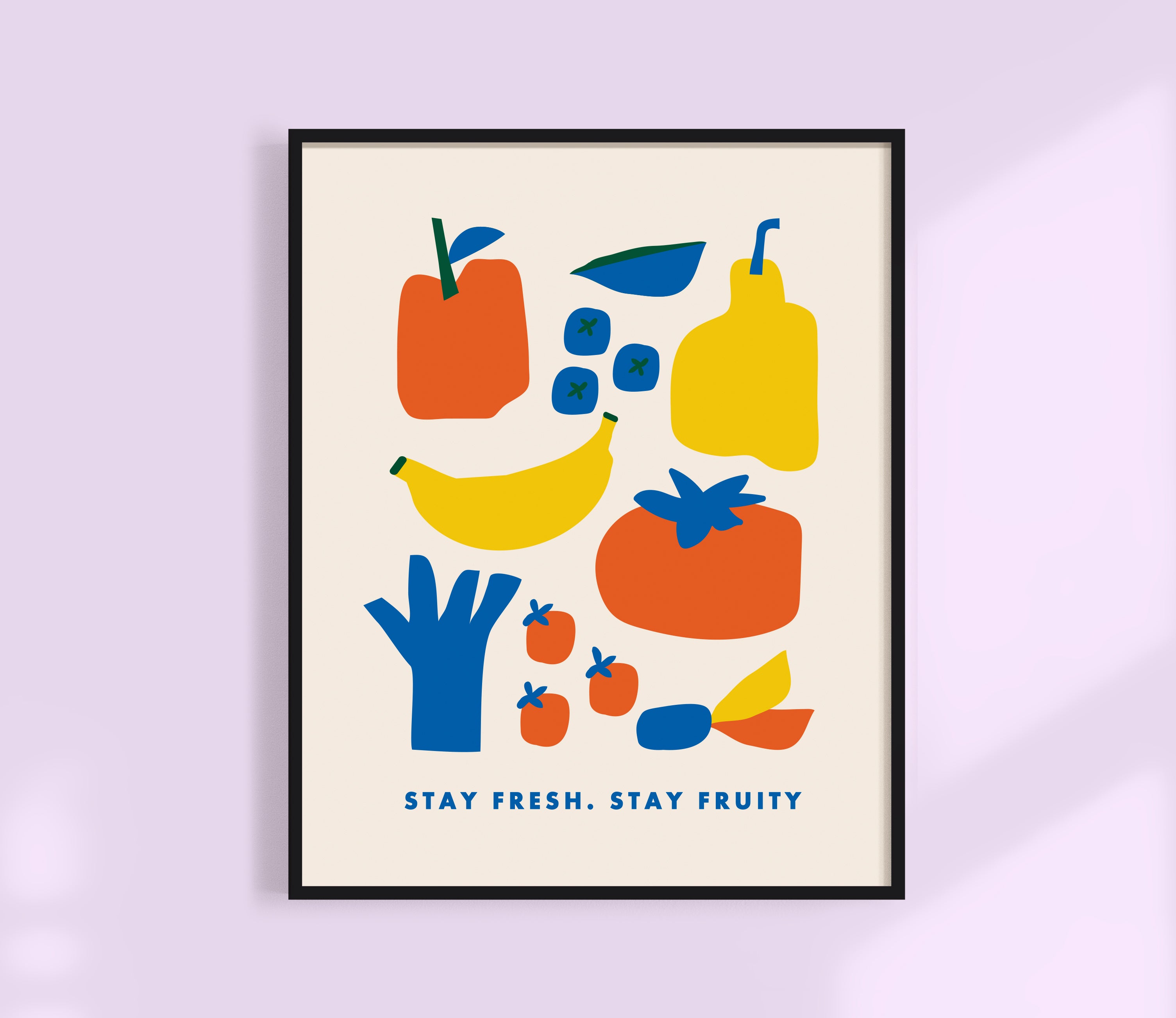 Stay Fruity - Fruit Market Print