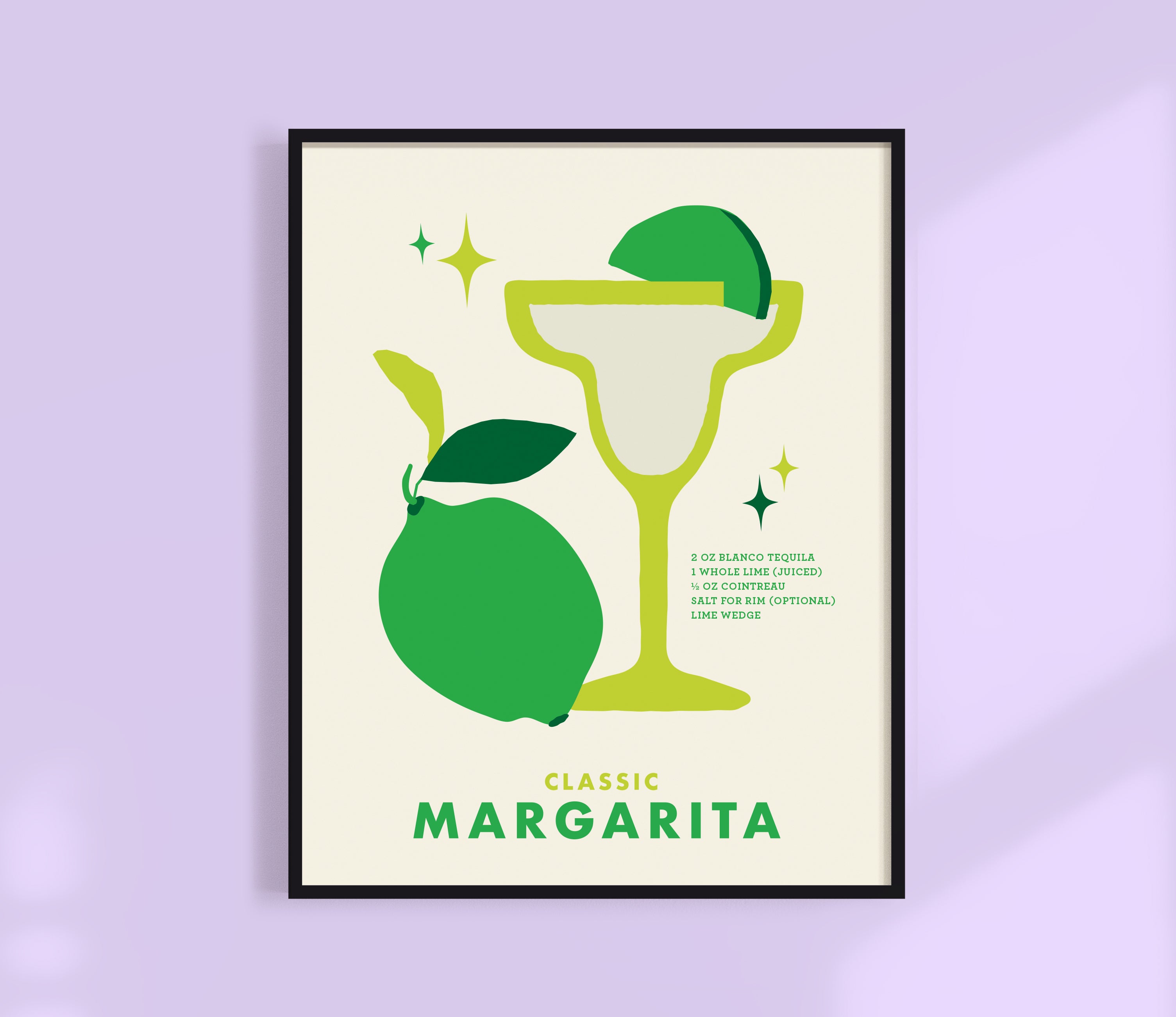 Margarita Print - Cocktail Print