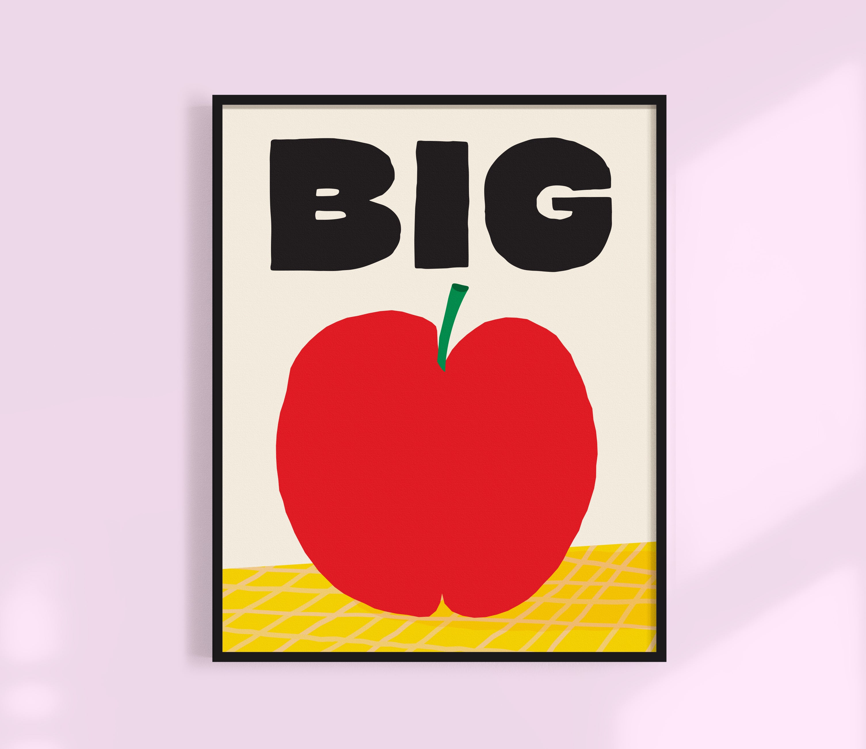 Big Apple Print - New York Print