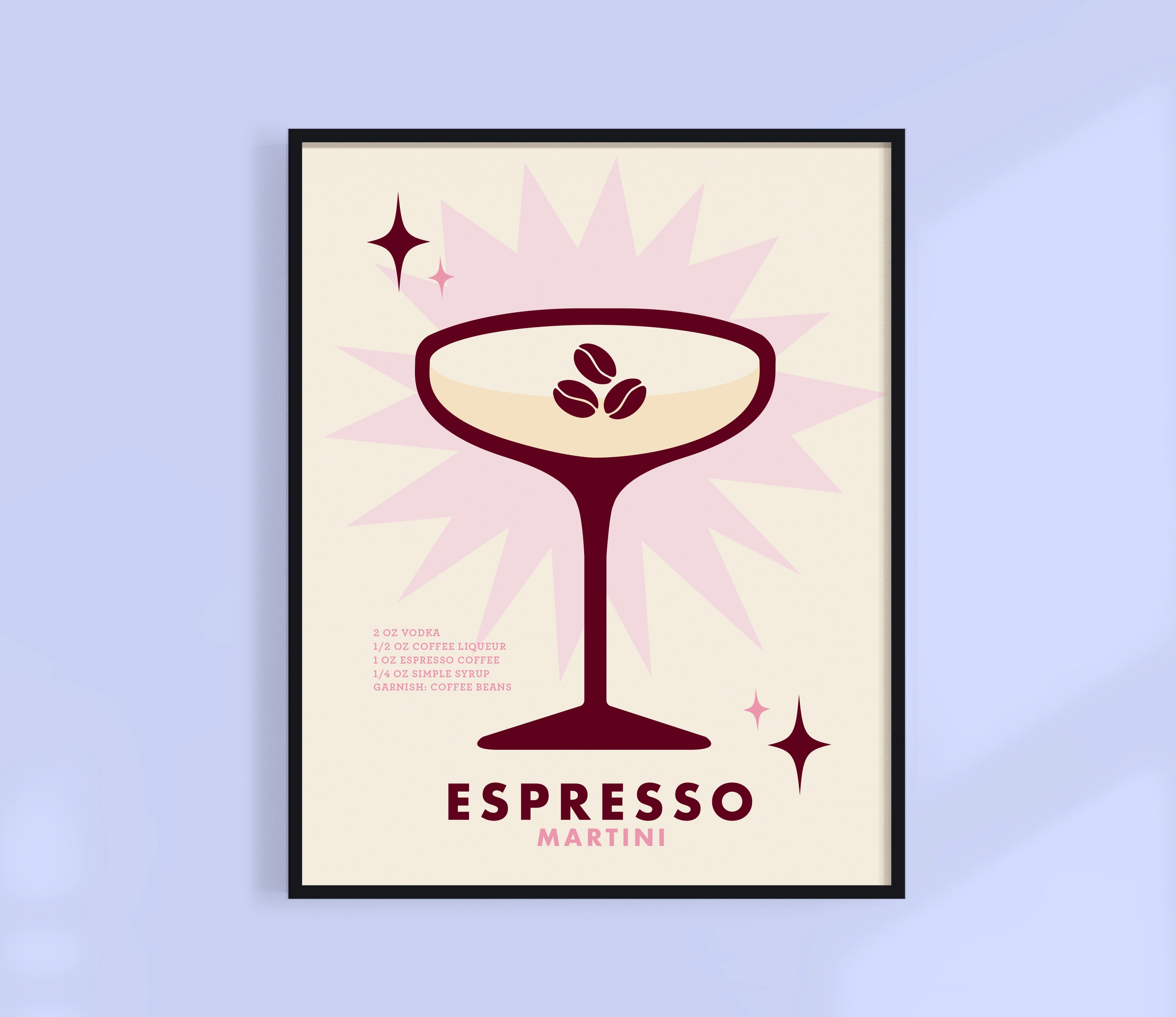 Espresso Martini Cocktail Print