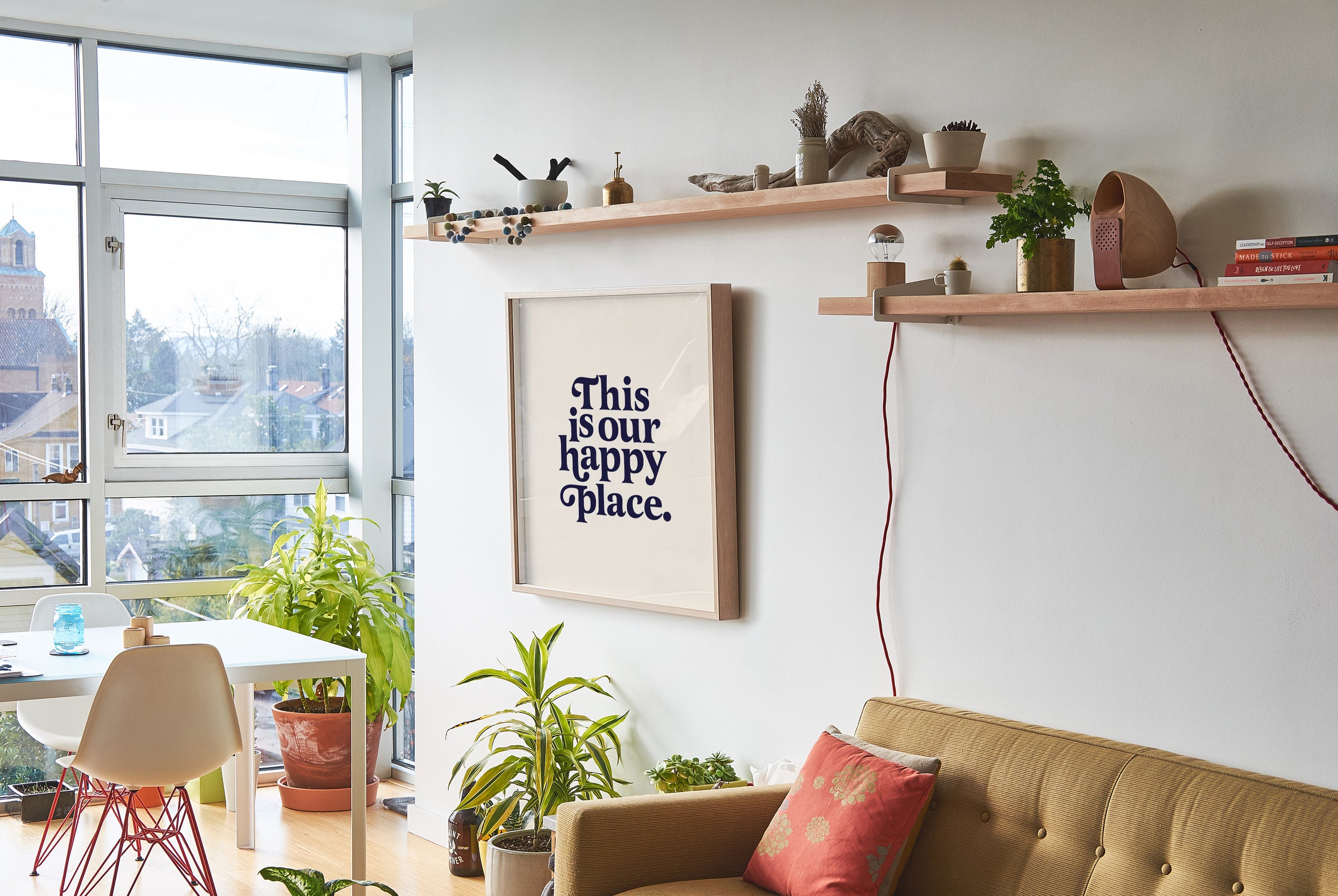 This is Our Happy Place Print