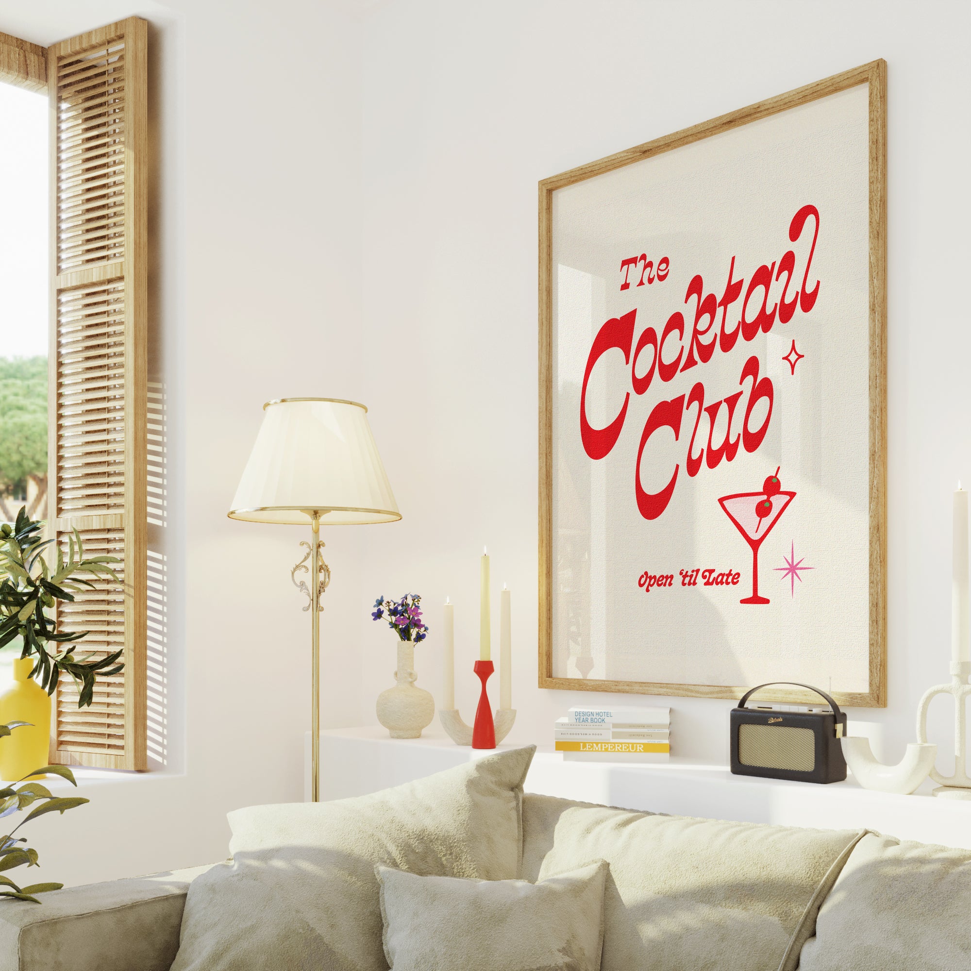 Cocktail Club Print