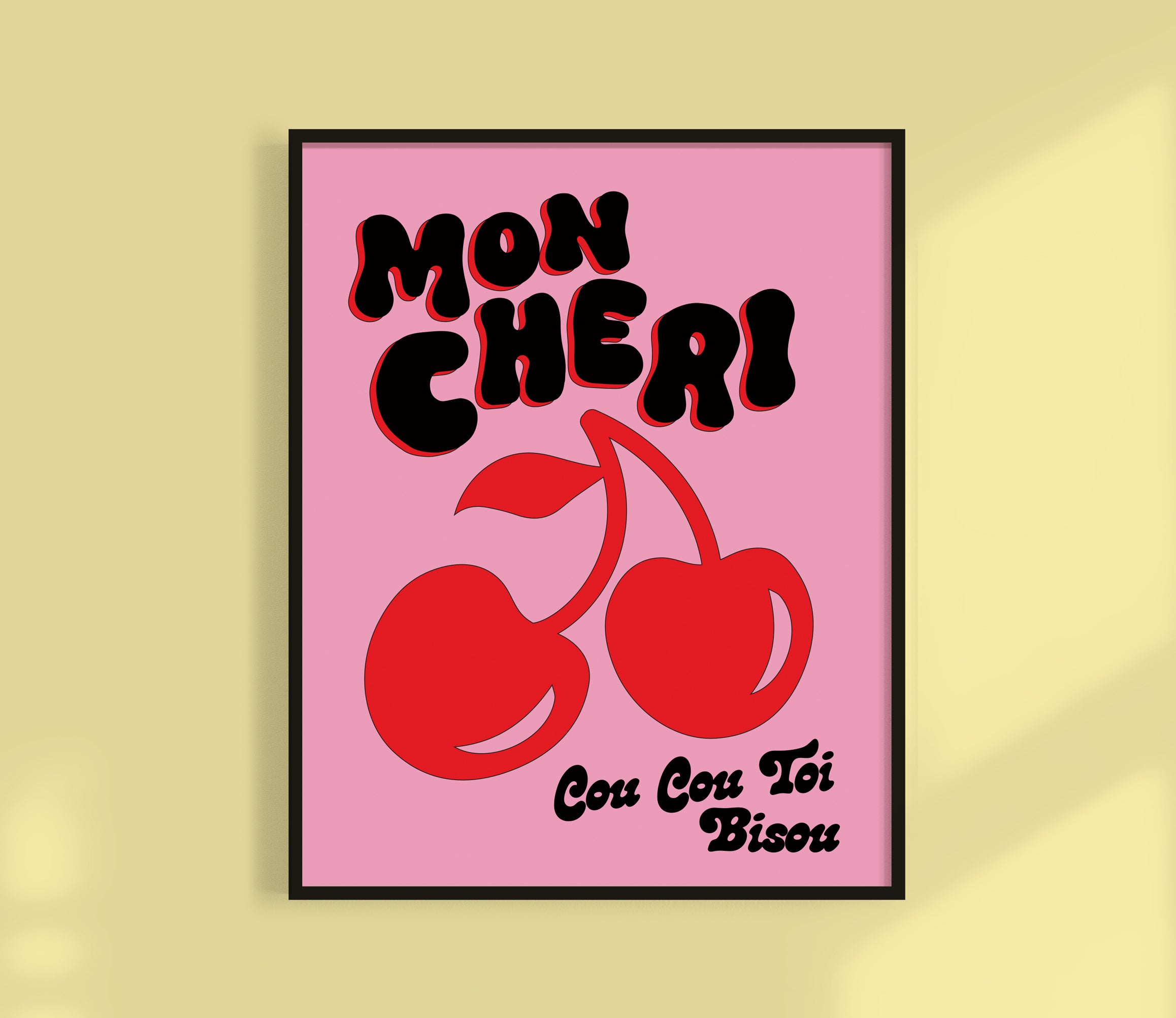 Funky Cherry Poster