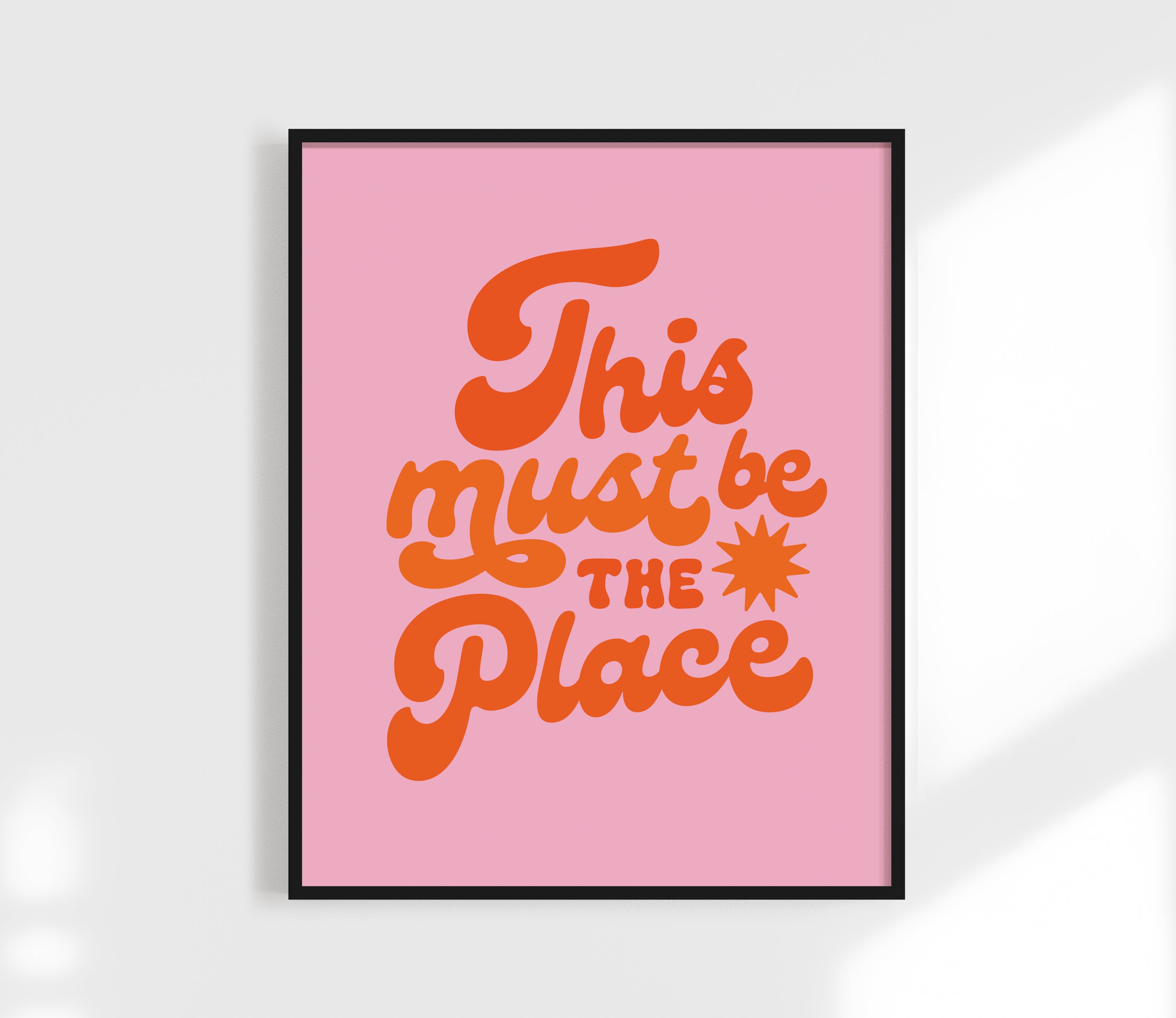 This Must Be The Place Print