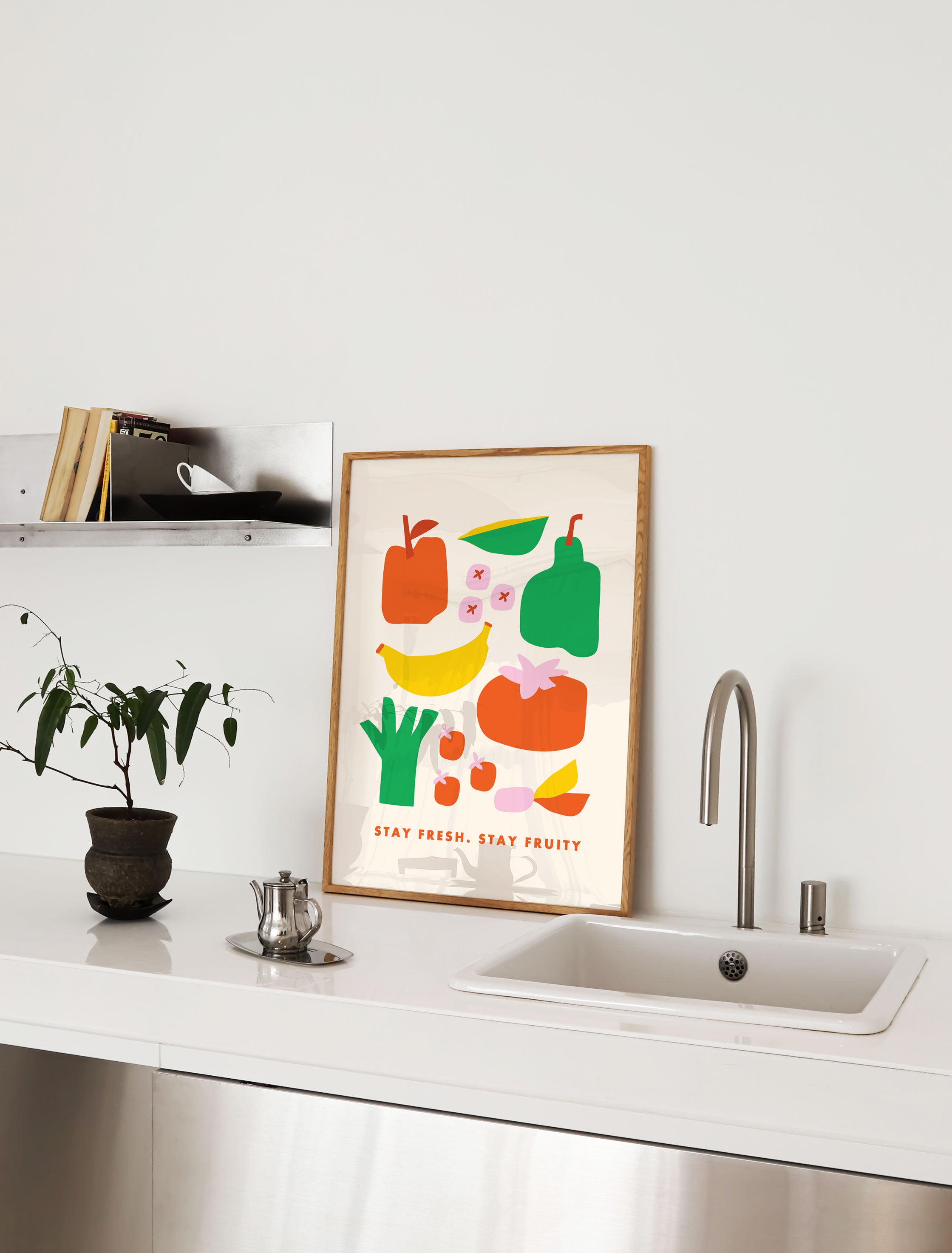 Stay Fruity - Fruit Market Print