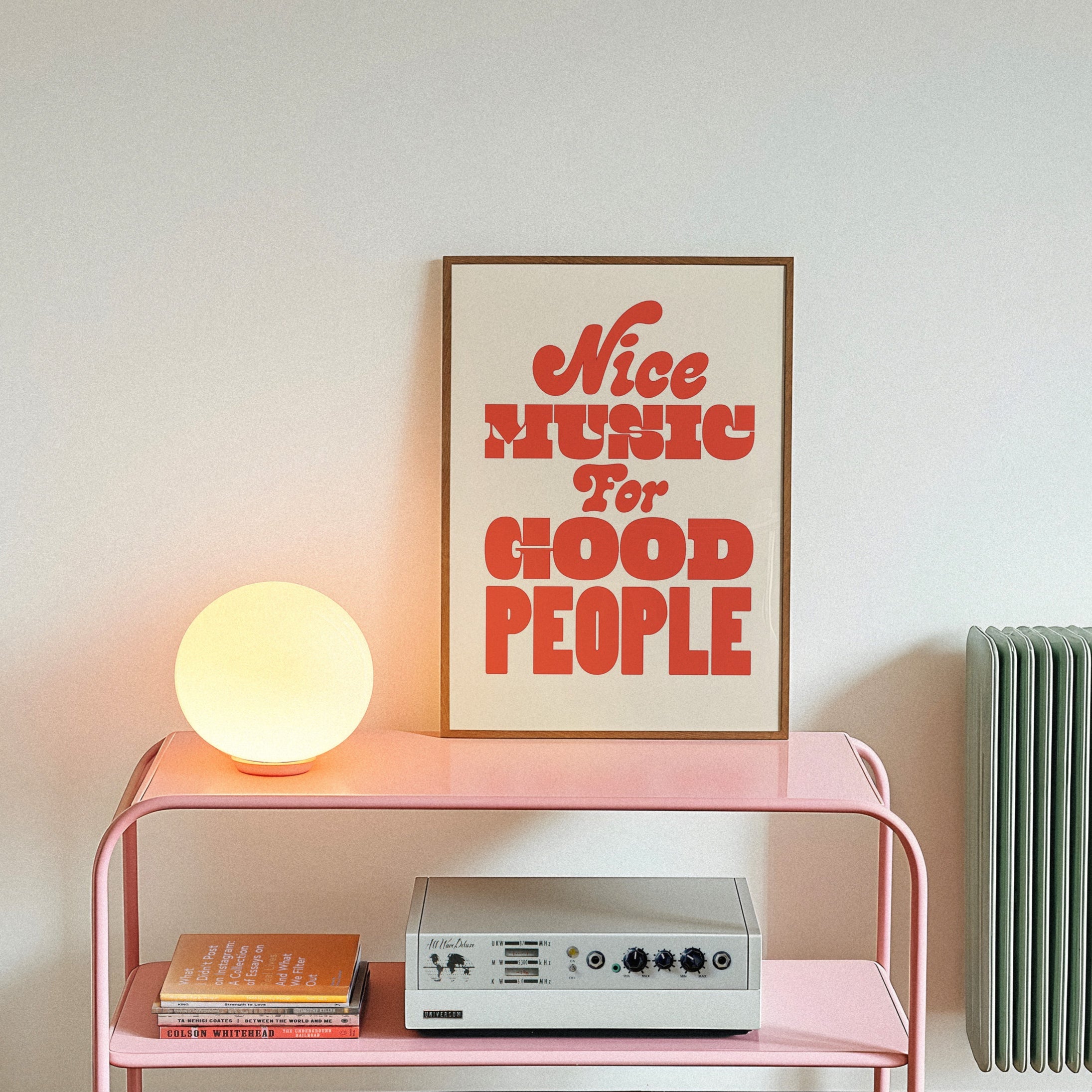 Nice Music For Good People Print