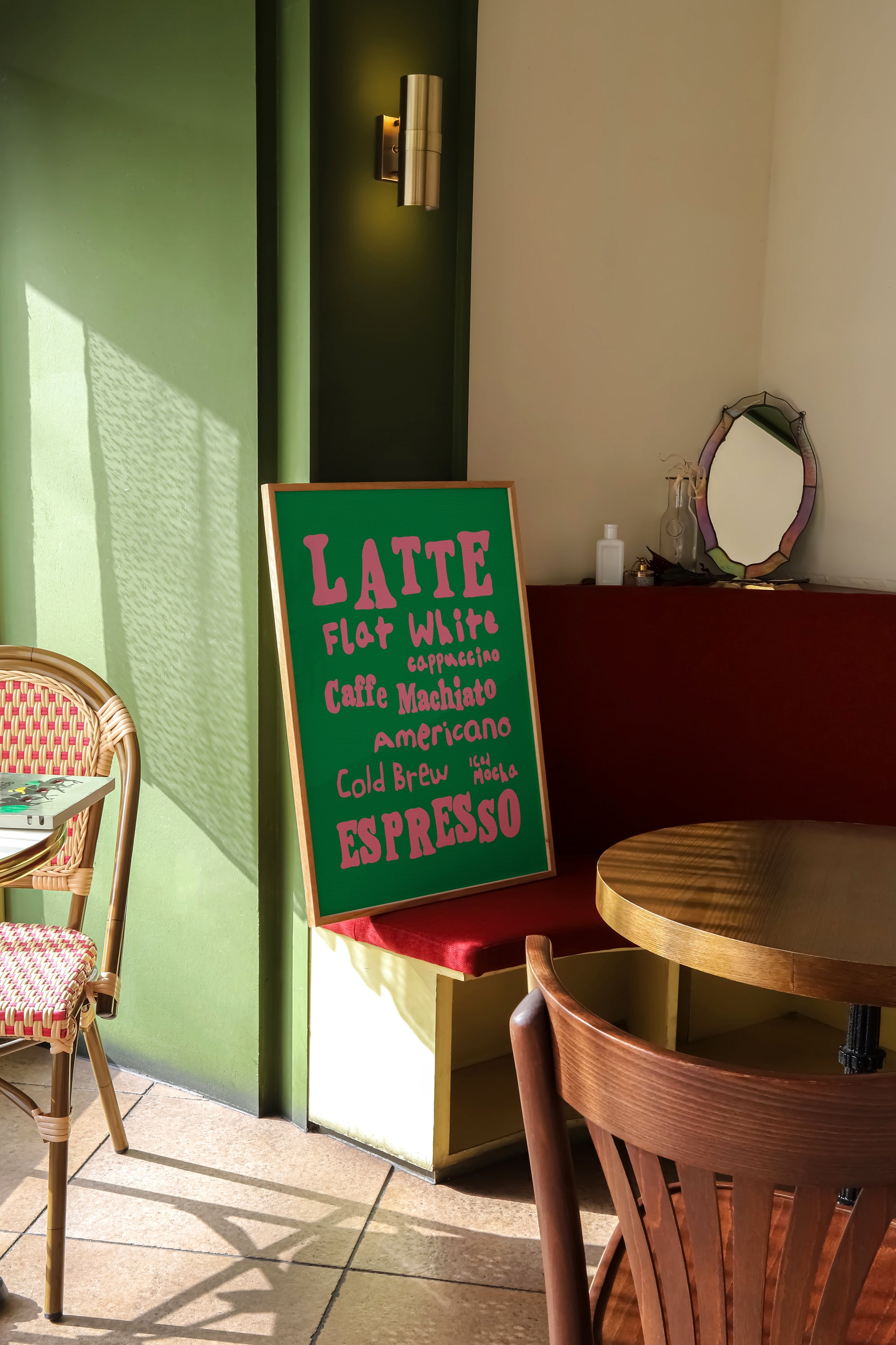 Coffee Menu Print