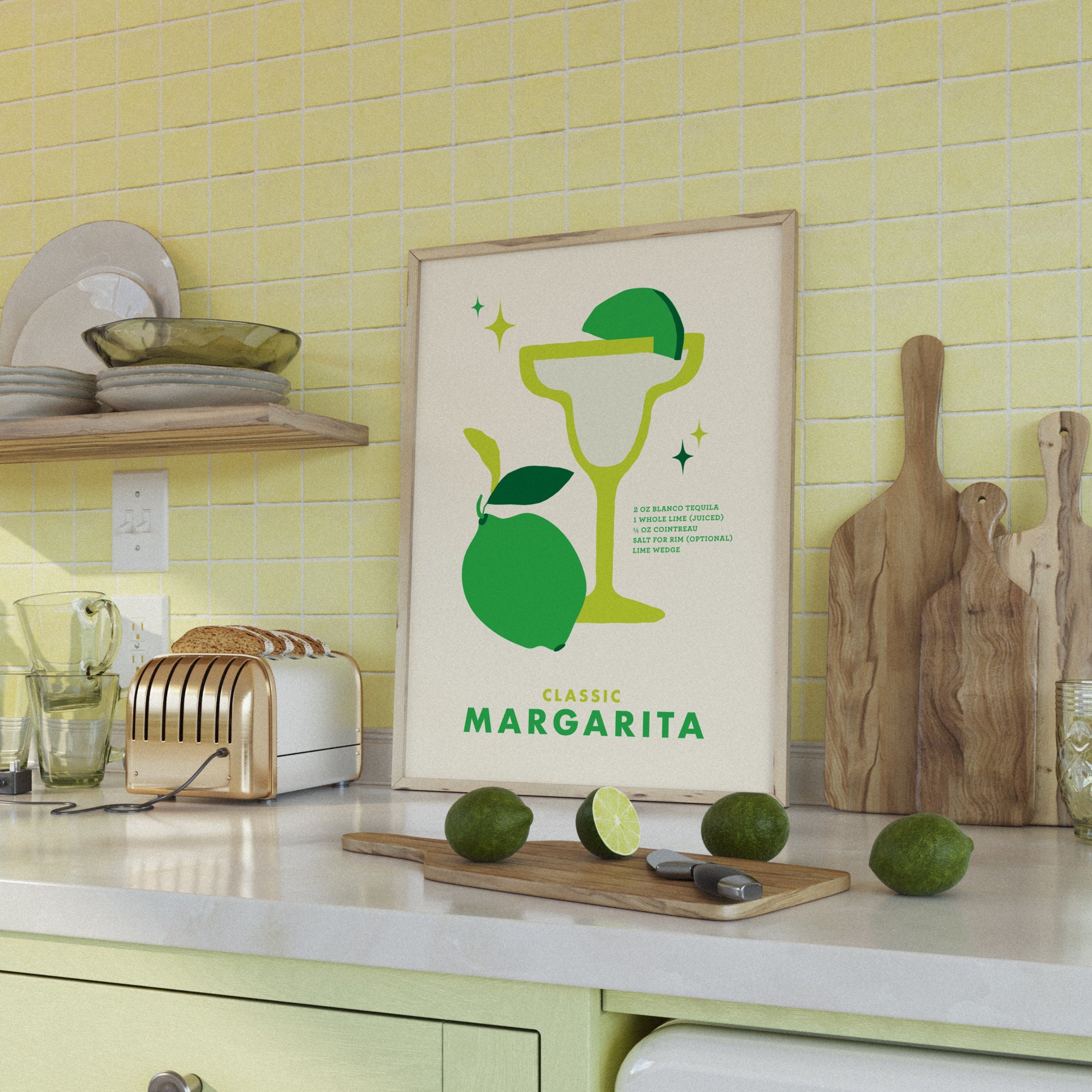 Margarita Print - Cocktail Print