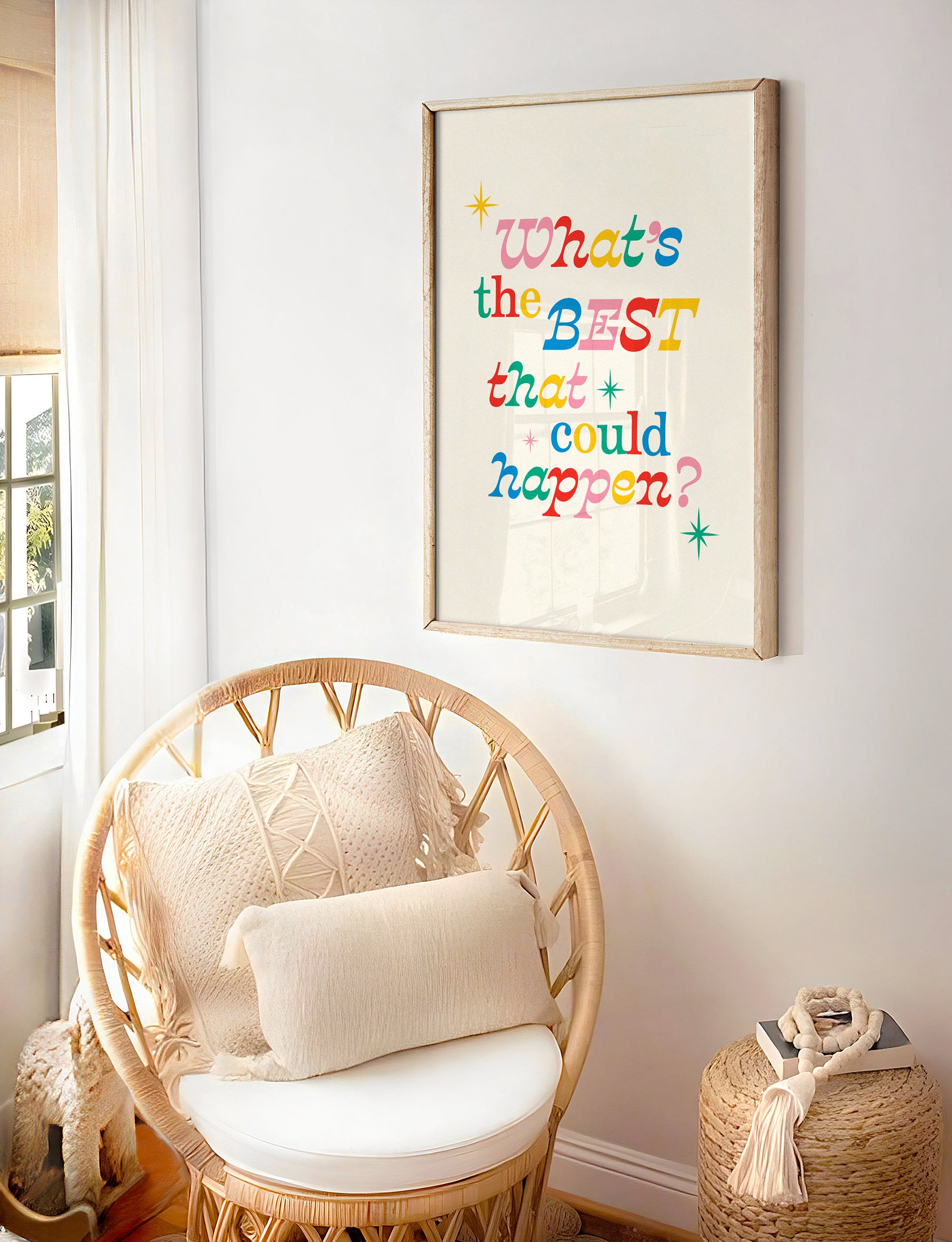 What's The Best That Could Happen Print