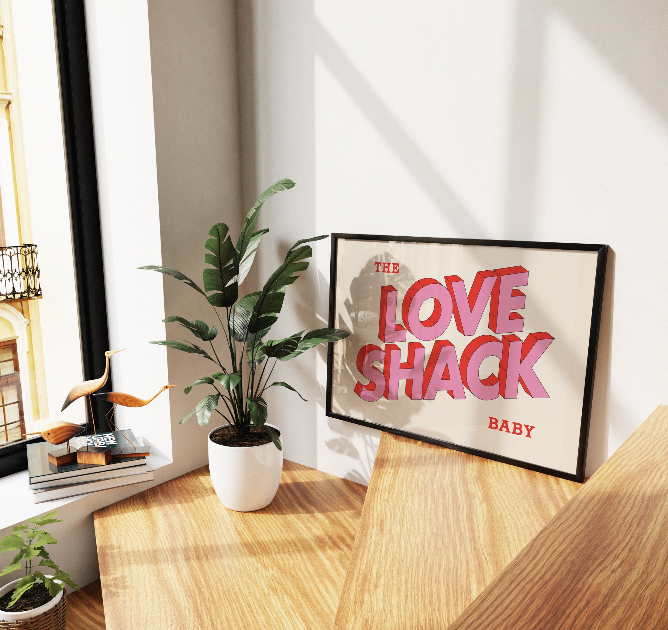 love shack print for home