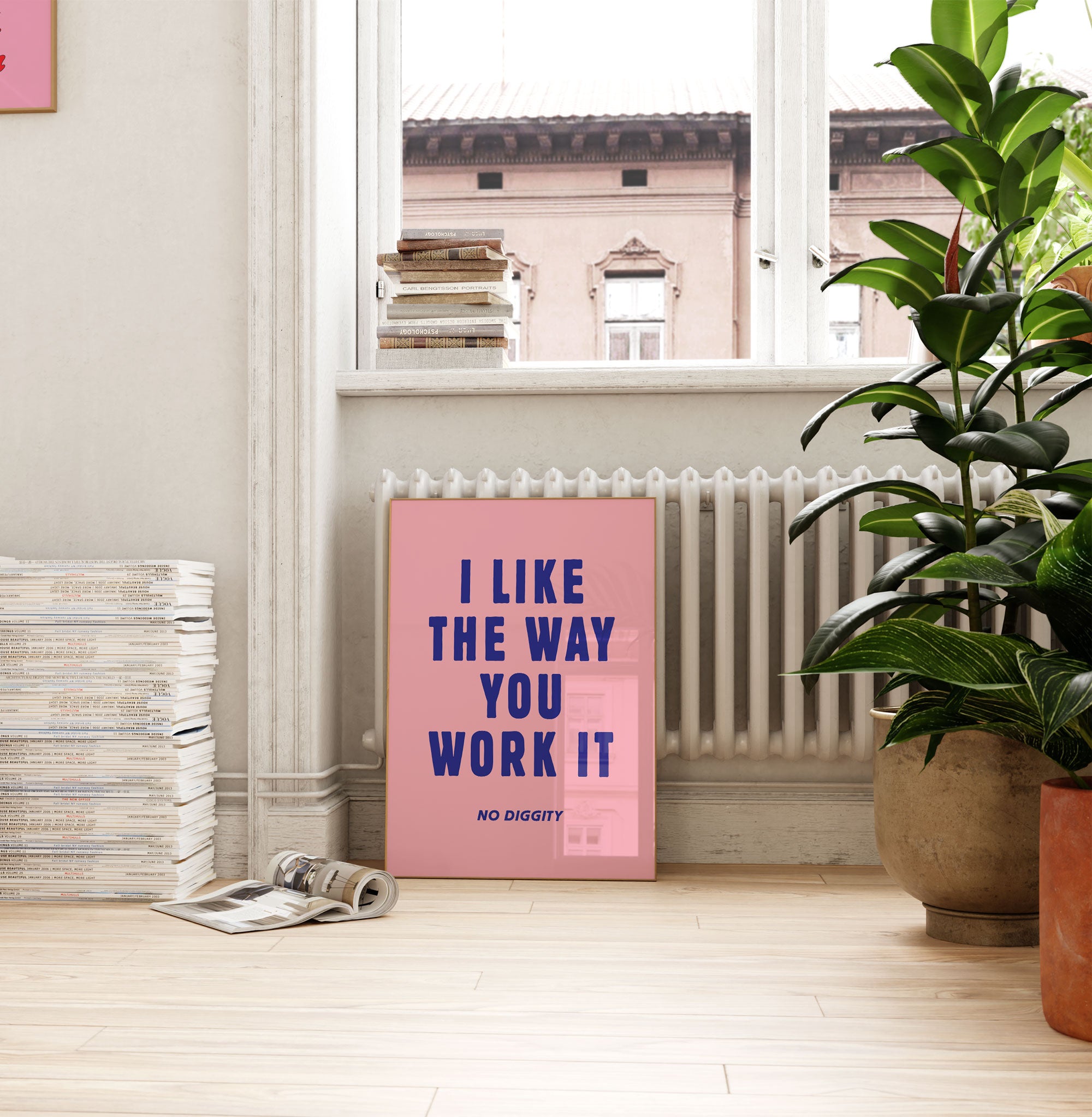 I Like The Way You Work It Print