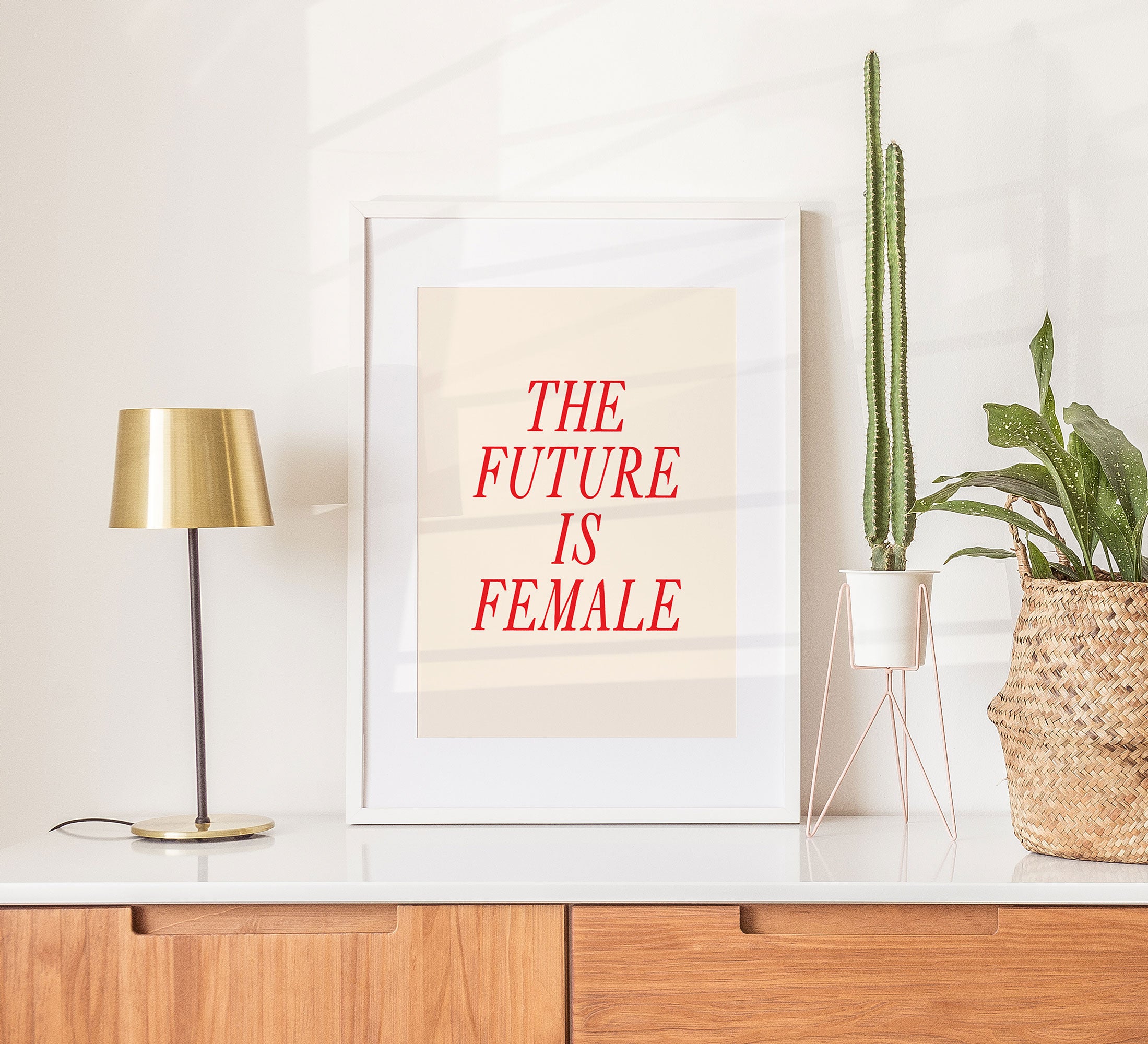 the future is female print