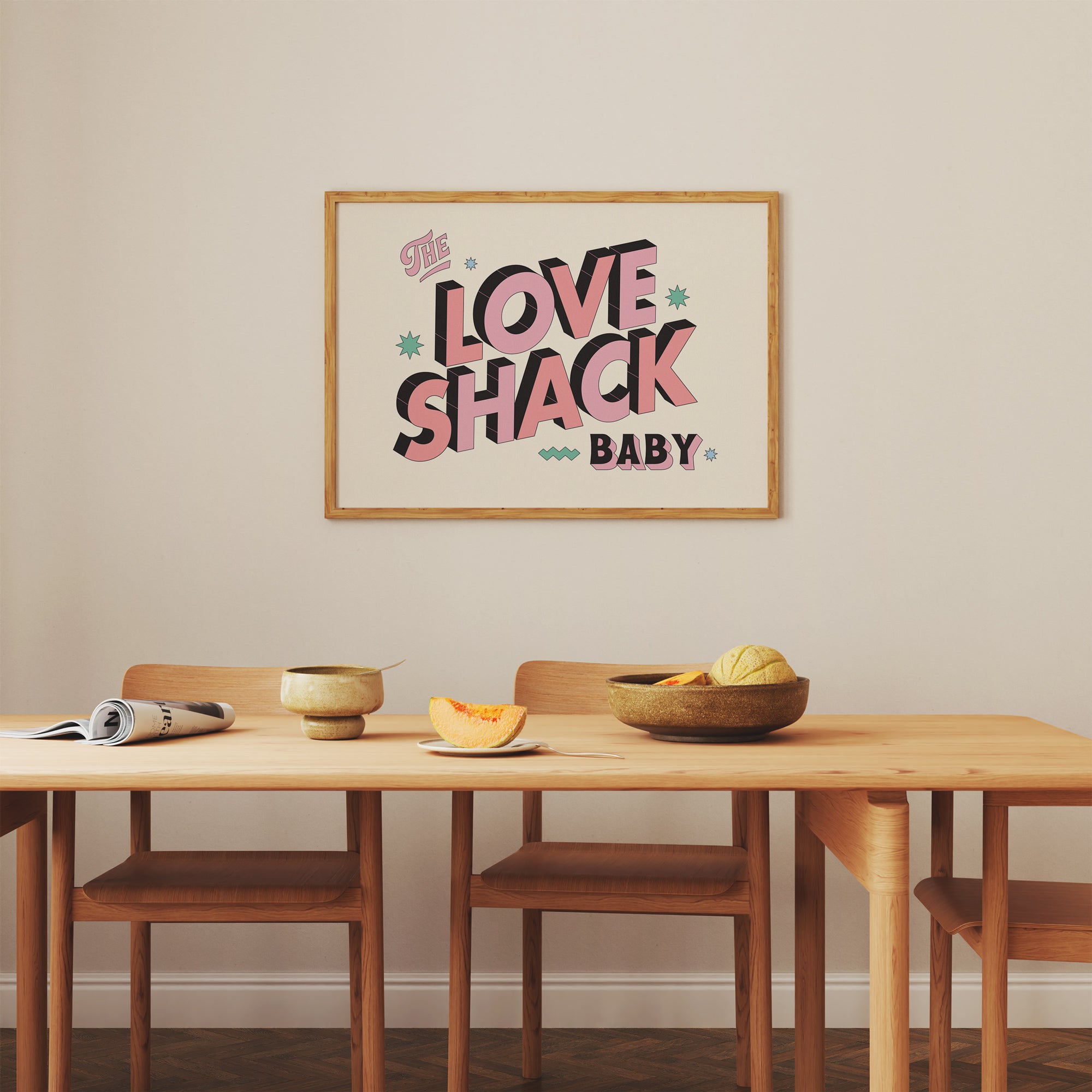 love shack print