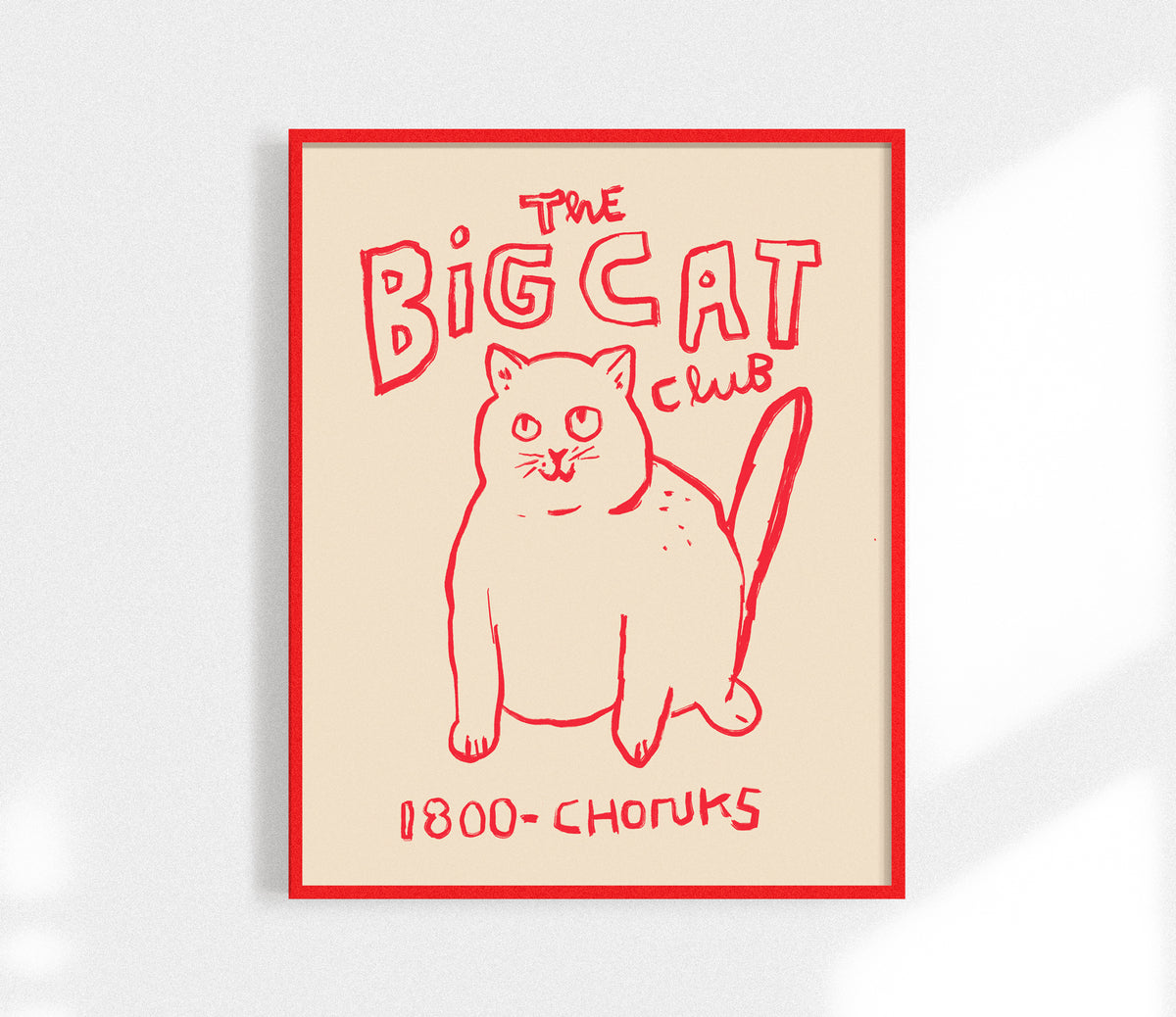 Big Cat Club Print