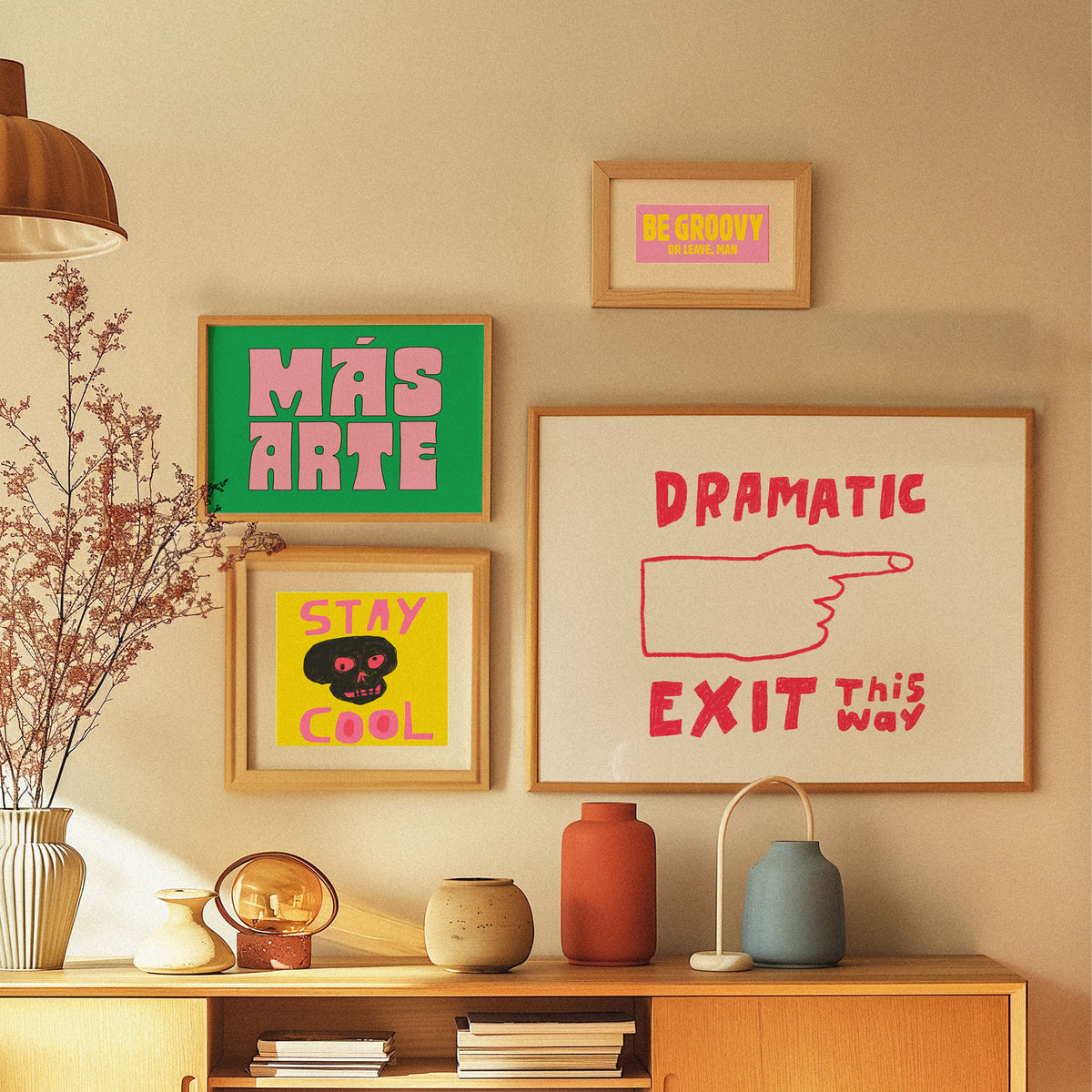 Dramatic Exit Art Print