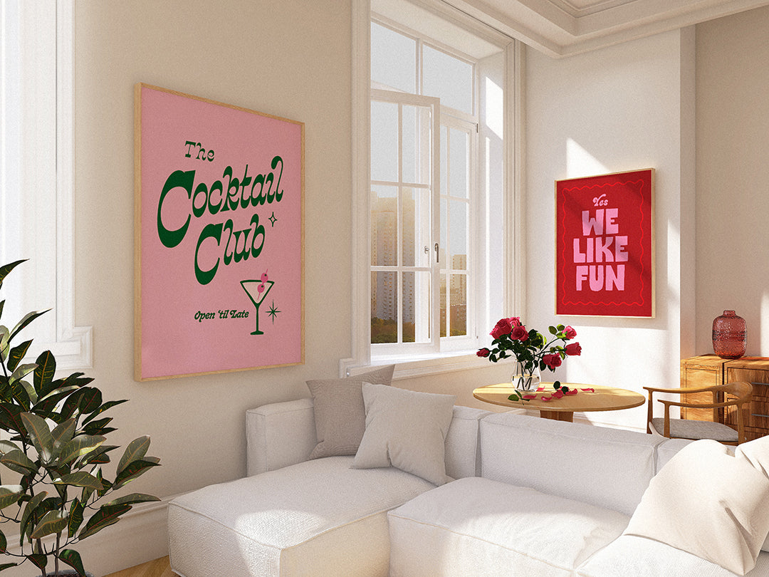 Cocktail Club Print